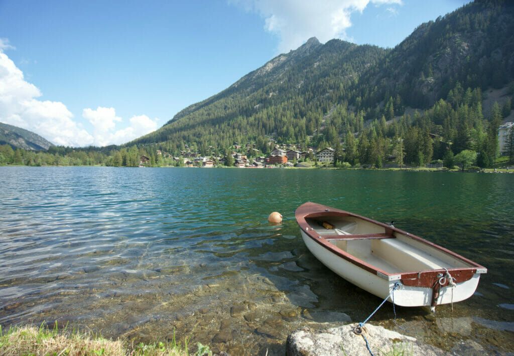 Barque Champex-lac